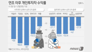 “테슬라만 3.5조 샀는데” 서학개미 수익률 -68%…올해 동학개미보다 손실 컸다