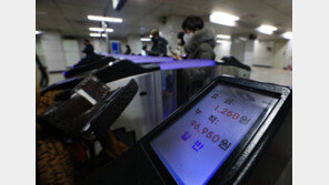 서울 지하철-버스요금 300원 인상 유력