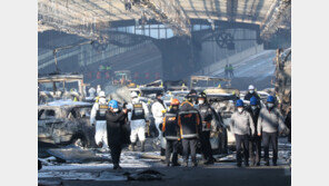 방음터널 화재 사고 부상자 4명 늘어…연기흡입 등 경상