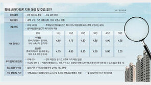 9억이하 집에 年4%대 5억 대출… ‘특례 보금자리론’ 30일 출시