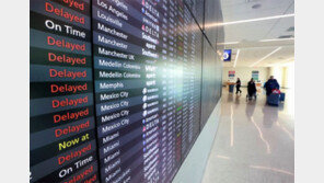 美항공대란 원인은 ‘손상된 파일’… 90분 중단에 1만편 결항-지연 