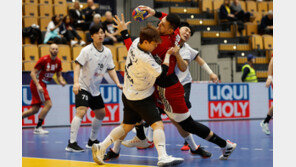 한국 남자 핸드볼, 세계선수권 1차전서 헝가리에 27-35 패배