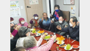 삼청동 경로당 막내 된 한 총리 “새해 더 편하게 모시겠다”