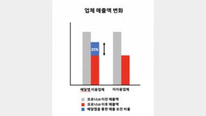 “배달 앱이 코로나 시기 식당 매출 피해 줄였다”