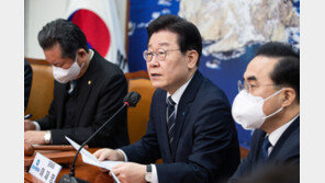 이재명, 초선 강경파 ‘처럼회’ 오찬 회동…‘검찰에 강력대응’ 공감