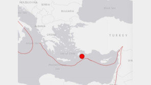 그리스-튀르키예 지중해 해역서 규모 5.9 지진