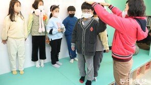 초등학교 개학… “방학동안 얼마나 컸나” 