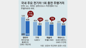 한파에 전기차 배터리 성능 뚝… “주행거리 반토막” 
