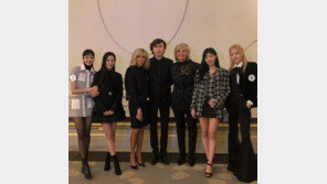 블랙핑크 佛영부인 만났다…‘월드클래스’ 인증