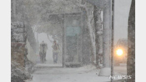 한라산 36㎝ 눈에 시속 100㎞ 강풍…제주 해상에 풍랑특보