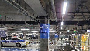 이케아 광명점, 주차장 천장서 물 쏟아져… 고객 13명 승강기에 1시간 갇혔다 구조 