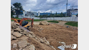 ‘불법 훼손’ 논란 김해 고인돌…문화재청 훼손범위 확인 착수