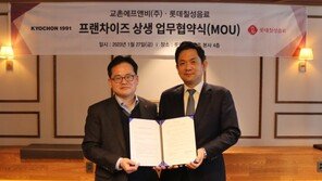 롯데칠성음료, 교촌에프앤비와 공급계약 체결… 공동 마케팅도 전개