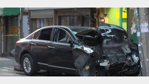 제네시스 급가속하더니 건물에 ‘쾅’…운전자·80대 행인 모두 사망