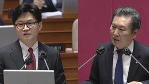 ‘김건희 수사’ 설전…정청래, 한동훈에 “아주까리 기름 먹나”