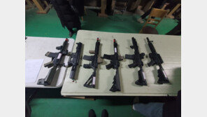 쇼핑몰 지하주차장 불법개조 서바이벌 게임…6명 검거