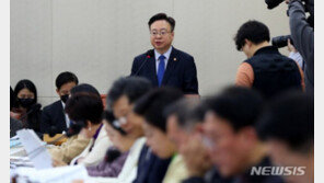 조규홍 “의대 정원 확대, 강력한 의지 갖고 협의·추진”