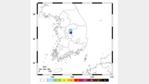 충북 보은 동북동쪽 11㎞서 규모 2.3 지진…“차 흔들릴 정도”