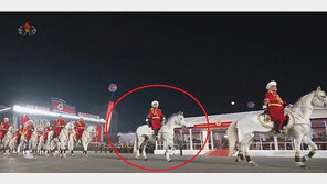 열병식에 ‘김주애 백마’도 등장했다…‘백두산 군마행군’도 나섰을 가능성