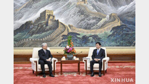 中서열 4위, 대만 야당 부주석과 회담…“양안교류 정상화 시급”