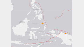 필리핀 남동쪽 239㎞ 인니 탈라우드 제도서 규모 5.9 지진