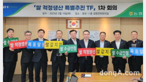 농협, ‘쌀 적정생산 특별추진 TF’ 1차 회의 개최