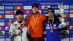 빙속 정재원, 월드컵 6차대회 매스스타트 은메달