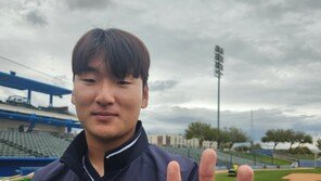 ‘왕손’ 앞세워 WBC 공인구 극복한 곽빈 “박찬호 선배님 절반은 하고싶어”