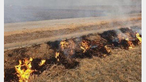 밭 태우던 80대 노인 옷에 불붙어 사망