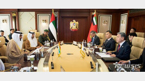 한·UAE 국방장관 회담…국방·방산협력 강화 논의