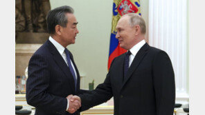 中왕이 만난 푸틴 “시진핑 주석 러 방문 고대”