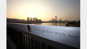 “나 수영 못해요”…다리 난간 위 ‘극단 선택 남성’ 껴안고 버틴 父子