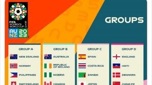 벨호도 16강시 브라질 상대?…여자월드컵 조편성 완료