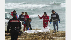 伊서 난민선 침몰, 어린이 포함 최소 59명 사망…멜로니는 브로커 탓만