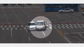 좌회전 중 차로 살짝만 벗어나도 ‘쾅’…고의사고내 20억 뜯은 일당