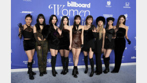 “마법으로 한해 시작”…트와이스, K팝 첫 ‘빌보드 위민 인 뮤직’ 수상