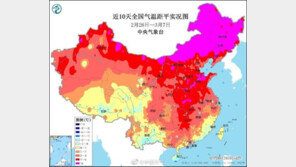中 우한, 3월인데 벌써 26도…“역대급 폭염 닥치나”