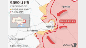 격전지 바흐무트서 우크라 “러 공격 격퇴…전투 완화될 기미 없어”