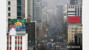 [날씨]금요일 전국 대부분 낮 20도 넘어…미세먼지 ‘나쁨’