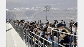 동일본 대지진·후쿠시마 원전 폭발 12주년 추도식