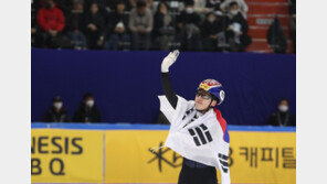 쇼트트랙 박지원, 남자 1000m도 우승…세계선수권 2관왕