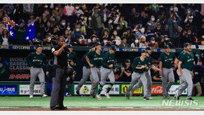 한국, WBC 1라운드 탈락 수모…‘경우의 수’ 불발