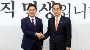 김기현 “유기적 당정관계”…한덕수 “열심히 국회 찾겠다”