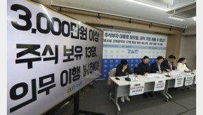 대통령실 고위직 37명 평균재산 48.3억…“부동산·주식 부자 다수”