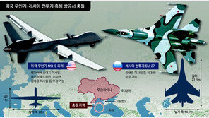 美 무인기-러 전투기, 작전중 공중충돌… 냉전 이후 처음 