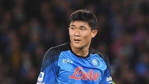나폴리 김민재, UEFA 챔스리그 ‘이주의 팀’ 선정