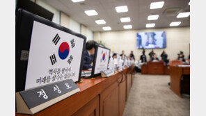 野 ‘굴종외교 피켓’에 국방위 北ICBM 보고 무산 