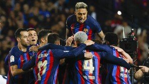 승점 6점 오고간 10분…바르셀로나, 엘클라시코 승리