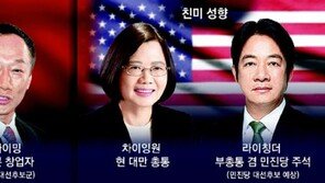 마잉주 방중 vs 차이잉원 방미… ‘美-中 대결’ 치닫는 대만 선거