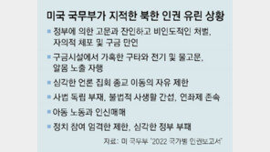 美 “北, 해외탈출 시도 노동자 아킬레스힘줄 끊어 송환” 